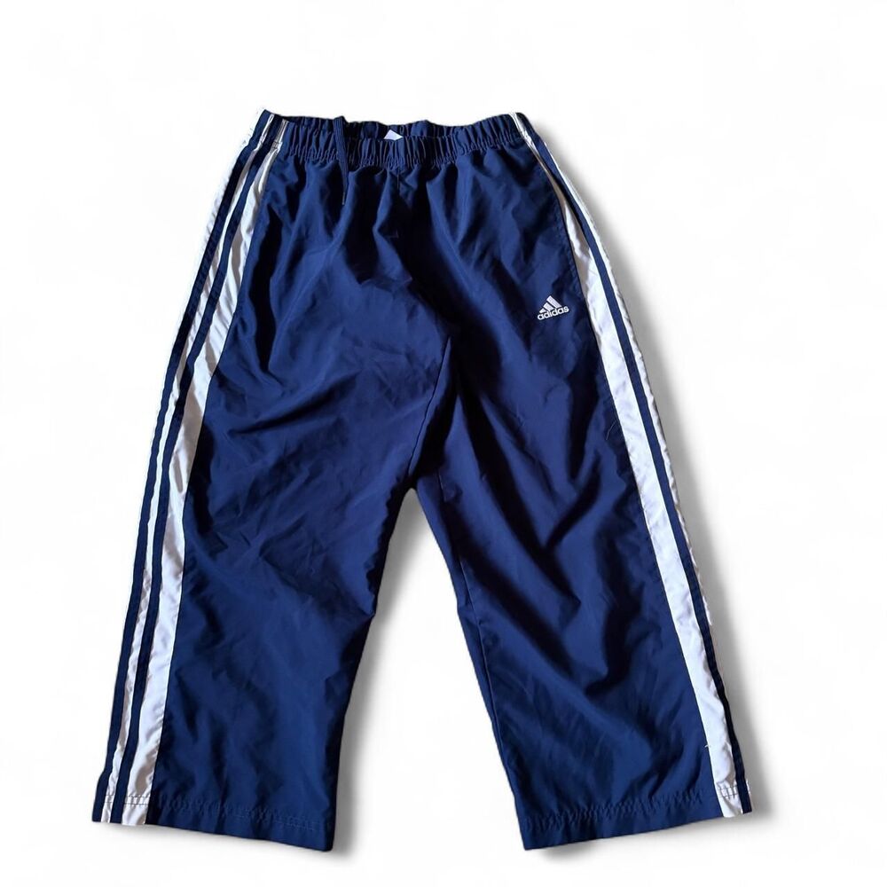 Adidas Women's Blue and Navy Trousers